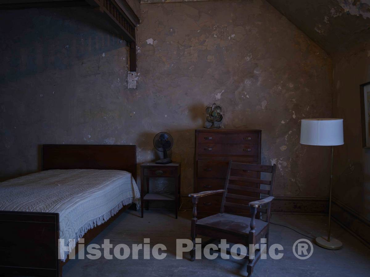 Photo- A Room Inside The Old Ohio State Reformatory That was redecorated for The Movie The Shawshank Redemption, filmed There in Mansfield, Ohio 2 Fine Art Photo Reproduction