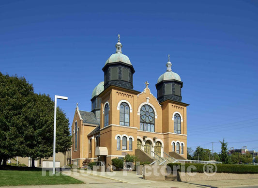 Photo - Holy Trinity Ukrainian Catholic Church in Youngstown, Ohio- Fine Art Photo Reporduction