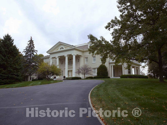 Photo - The Hawthorn Hill Mansion in Oakwood, Ohio- Fine Art Photo Reporduction