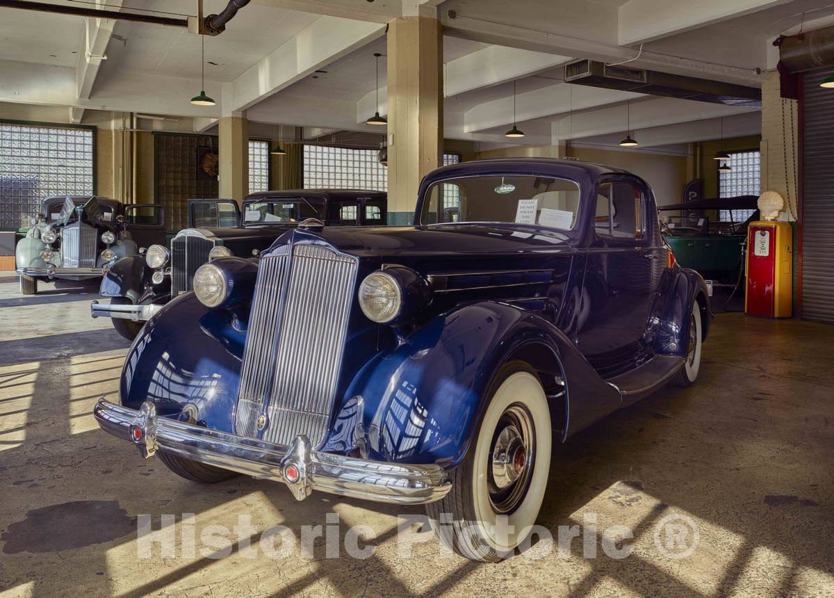 Photo- Display of Classic Packard Automobiles at America's Packard Museum 3 Fine Art Photo Reproduction