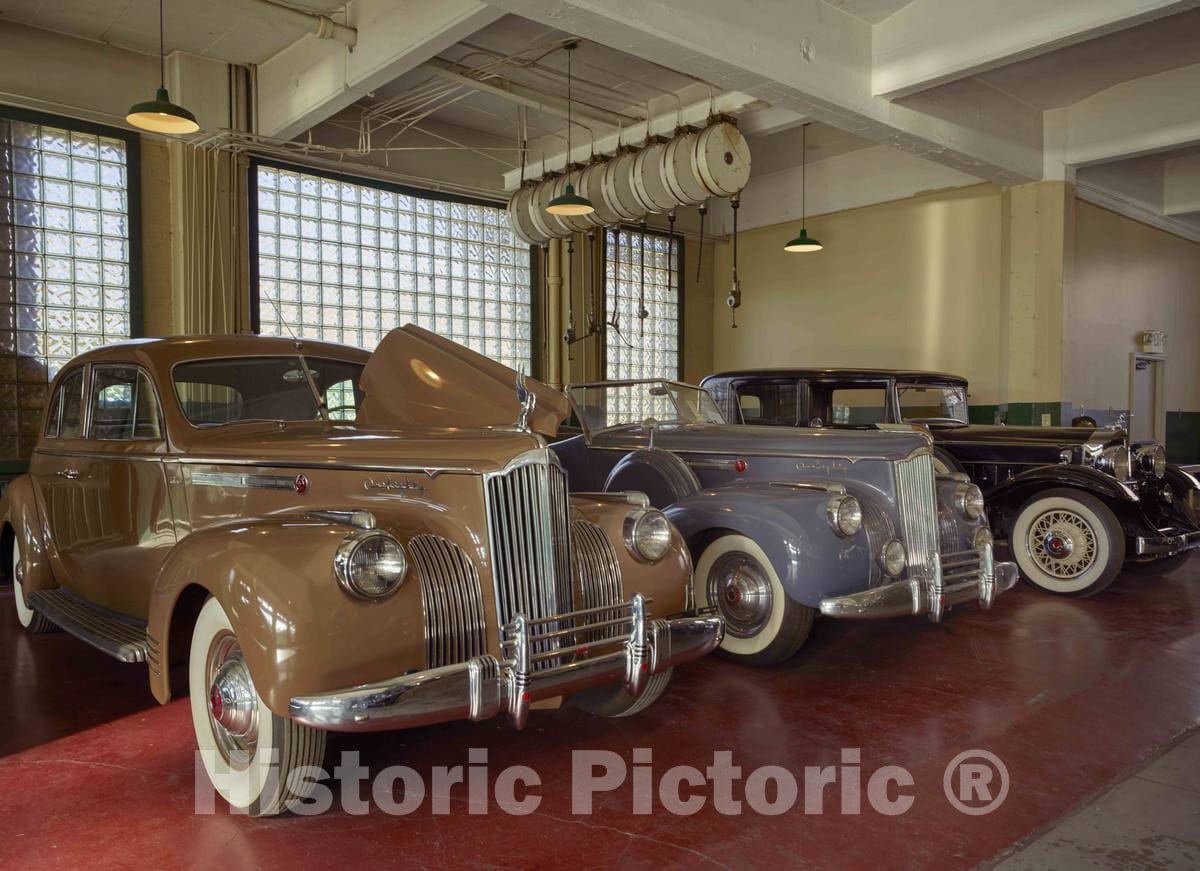 Photo- Display of Classic Packard Automobiles at America's Packard Museum 5 Fine Art Photo Reproduction