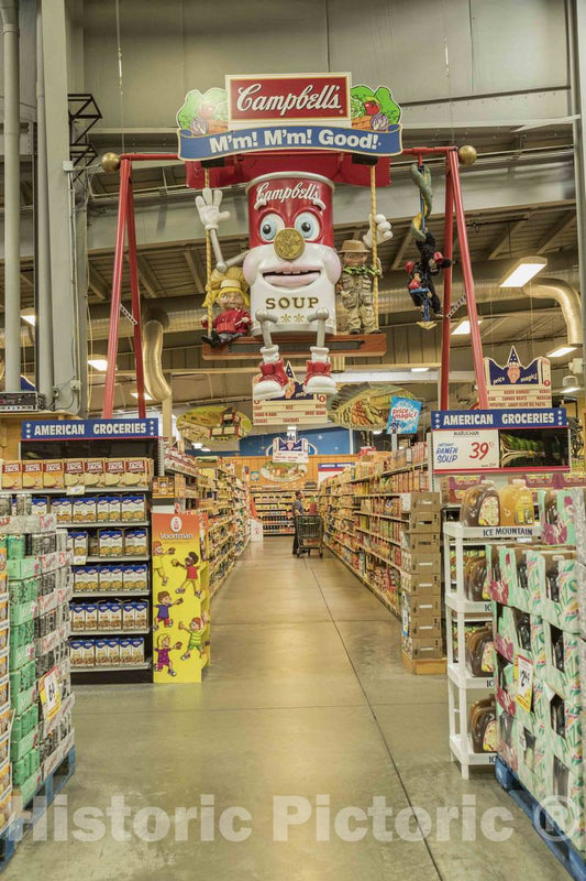 Photo - Even The Grocery aisles Have Personality at Jungle Jim's International Market in The Cincinnati Suburb of Fairfield, Ohio- Fine Art Photo Reporduction