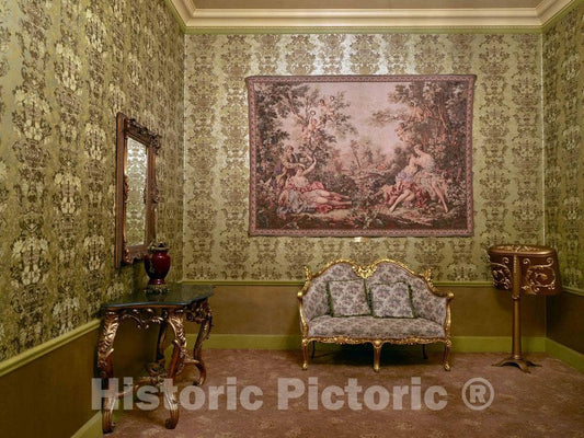 Photo - Opulent Anteroom of a Ladies' Restroom at The Ohio Theatre in Columbus, Ohio- Fine Art Photo Reporduction