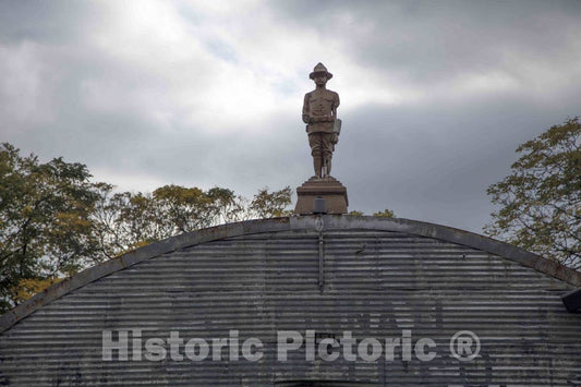 Photo - This Figure of a World War I American Soldier, Often Called a Doughboy- Fine Art Photo Reporduction