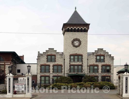 Photo - The St. Bernard Soap Company Factory in Old, Heavily Industrial St. Bernard Village, a Close-in Suburb of Cincinnati, Ohio- Fine Art Photo Reporduction