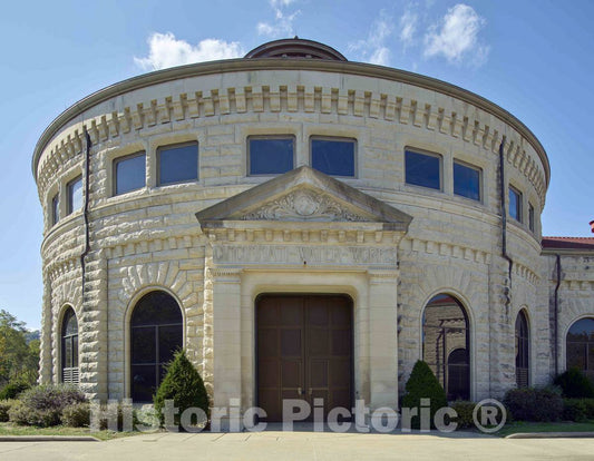 Photo- The Old River Station, Designed by Cincinnati Architect Gustave W. Drach, is Part of The Greater Cincinnati Water Works in Cincinnati, Ohio 1 Fine Art Photo Reproduction
