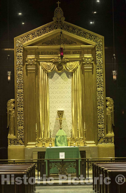Photo - Altar of The Saint Peter in Chains Catholic Cathedral in Cincinnati, Ohio- Fine Art Photo Reporduction