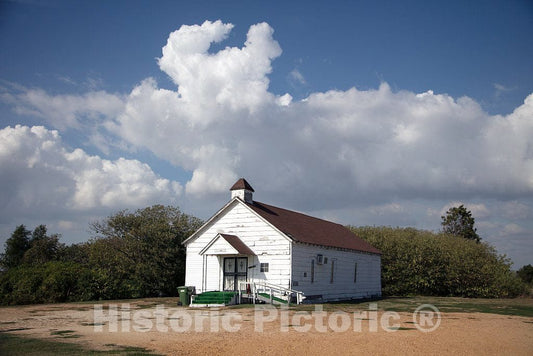 Photo- The Tabernacle Faith Center Holiness Church on the road to a series of casinos near Robinsonville, Mississippi 1 Fine Art Photo Reproduction