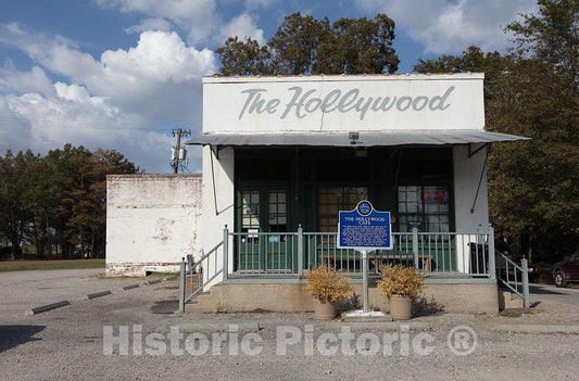 Photograph- The Hollywood Cafe in Robinsonville, Mississippi, and its sister restaurant of the same name down the country roads of the area in tiny Hollywood, itself, are northern Mississippi