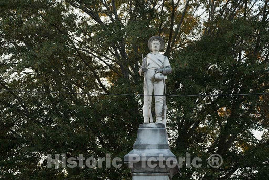 Photograph - Monument in Grenada, Mississippi, to The Noble Men who marched 'Neath The Stars and Bars of The Rebel Confederate States of America in The American Civil War of The 1860s 2