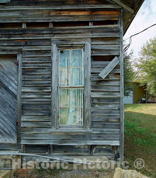 Photo - What's Left of an Old, Weathered House in Senatobia, Mississippi- Fine Art Photo Reporduction