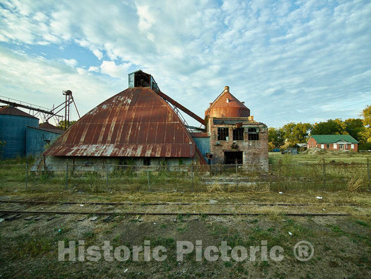Photo- Remains of an Old Cotton Mill in Grenada, Mississippi 1 Fine Art Photo Reproduction