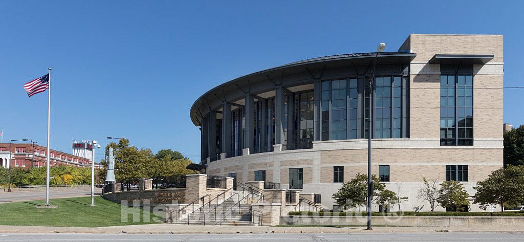 Photo - Side Exterior View of The Nathaniel R. Jones Federal Building in Youngstown, Ohio- Fine Art Photo Reporduction