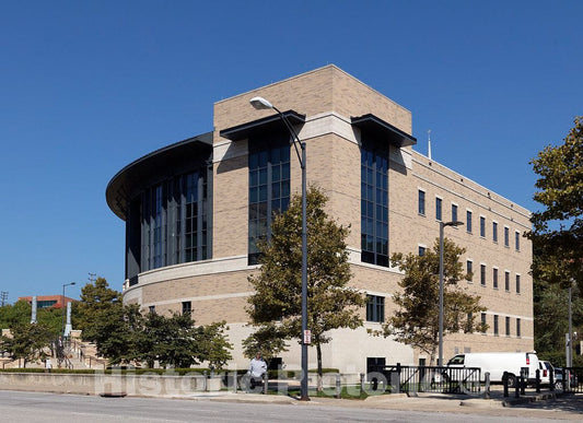 Photo - Side and Rear View of The Nathaniel R. Jones Federal Building in Youngstown, Ohio- Fine Art Photo Reporduction