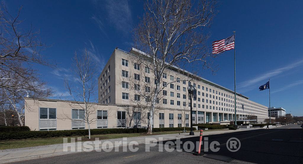 Photo- Southwest Exterior of The Harry S. Truman Federal Building which is The Headquarters of The Department of State 2 Fine Art Photo Reproduction