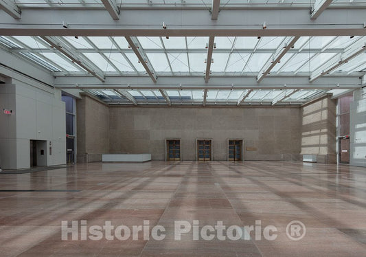 Photo - Interior of The U.S. Diplomacy Center in The Harry S. Truman Federal Building which is The Headquarters of The Department of State- Fine Art Photo Reporduction