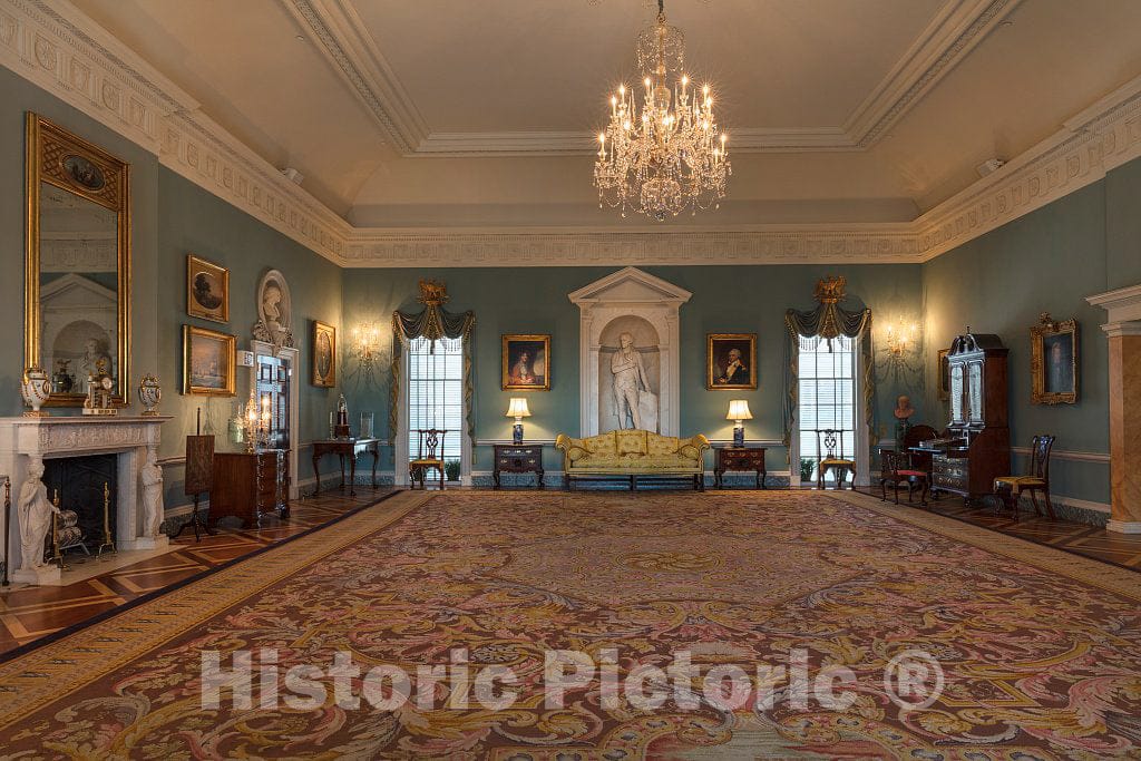 Photo - The Thomas Jefferson State Reception Room in The Harry S. Truman Federal Building which is The Headquarters of The Department of State- Fine Art Photo Reporduction