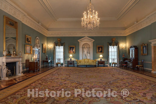 Photo - The Thomas Jefferson State Reception Room in The Harry S. Truman Federal Building which is The Headquarters of The Department of State- Fine Art Photo Reporduction