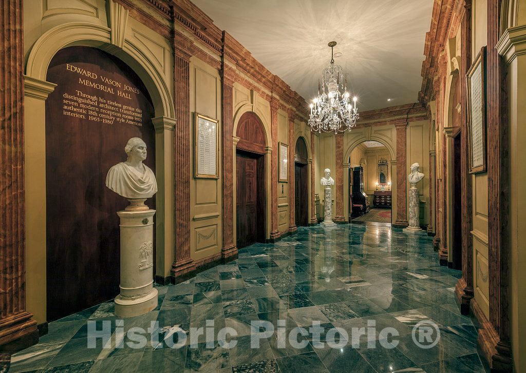 Photo - The Edward Vason Jones Memorial Hall in The Harry S. Truman Federal Building which is The Headquarters of The Department of State- Fine Art Photo Reporduction