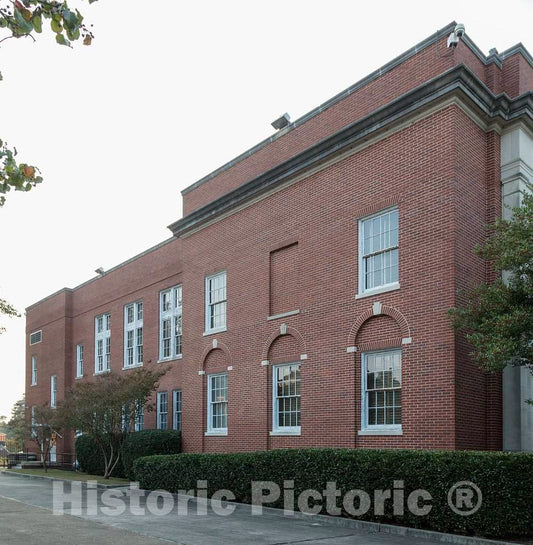 Photo- Exterior View of The Charles E. Simons Jr. Federal Court House, Named for District Court Judge Charles Earl Simons Jr. in 1986, Located in Aiken, South Carolina 1