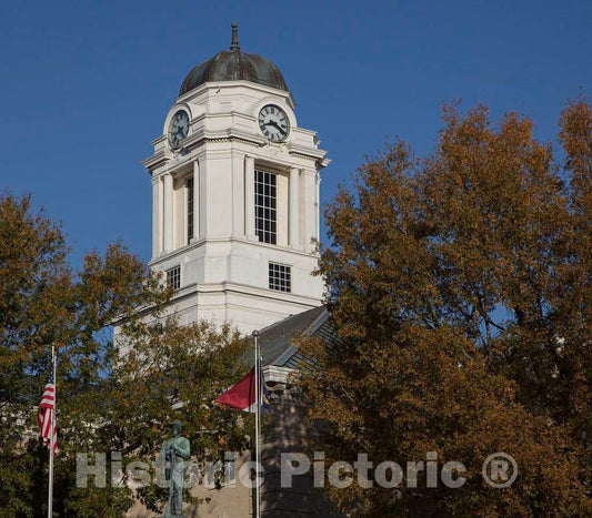Photo - Cupola. Historic Pitt County Courthouse in Greenville, North Carolina- Fine Art Photo Reporduction