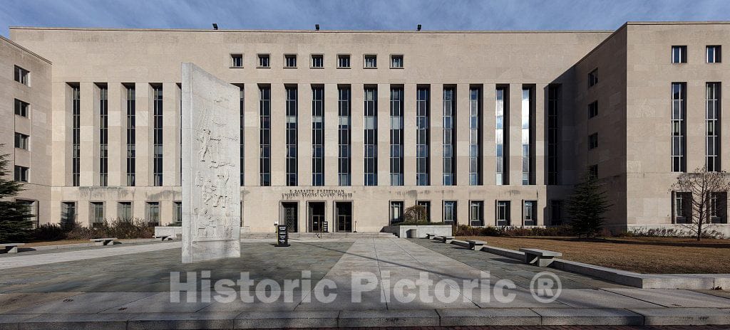 Photo- Exterior View of The Historic E. Barrett Prettyman Federal Courthouse which Houses The U.S. District Court and U.S 3 Fine Art Photo Reproduction