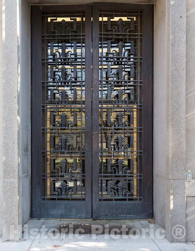 Photograph - Door at The Historic E. Barrett Prettyman Federal Courthouse which Houses The U.S. District Court and U.S. Court of Appeals for The District of Columbia Circuit, and The U.S 2