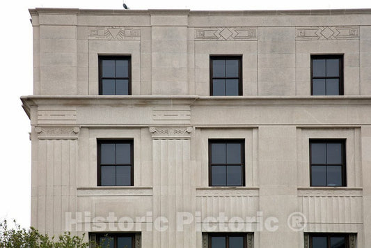 Photo - Windows. Federal Building & U.S. Courthouse in Baton Rouge, Louisiana- Fine Art Photo Reporduction