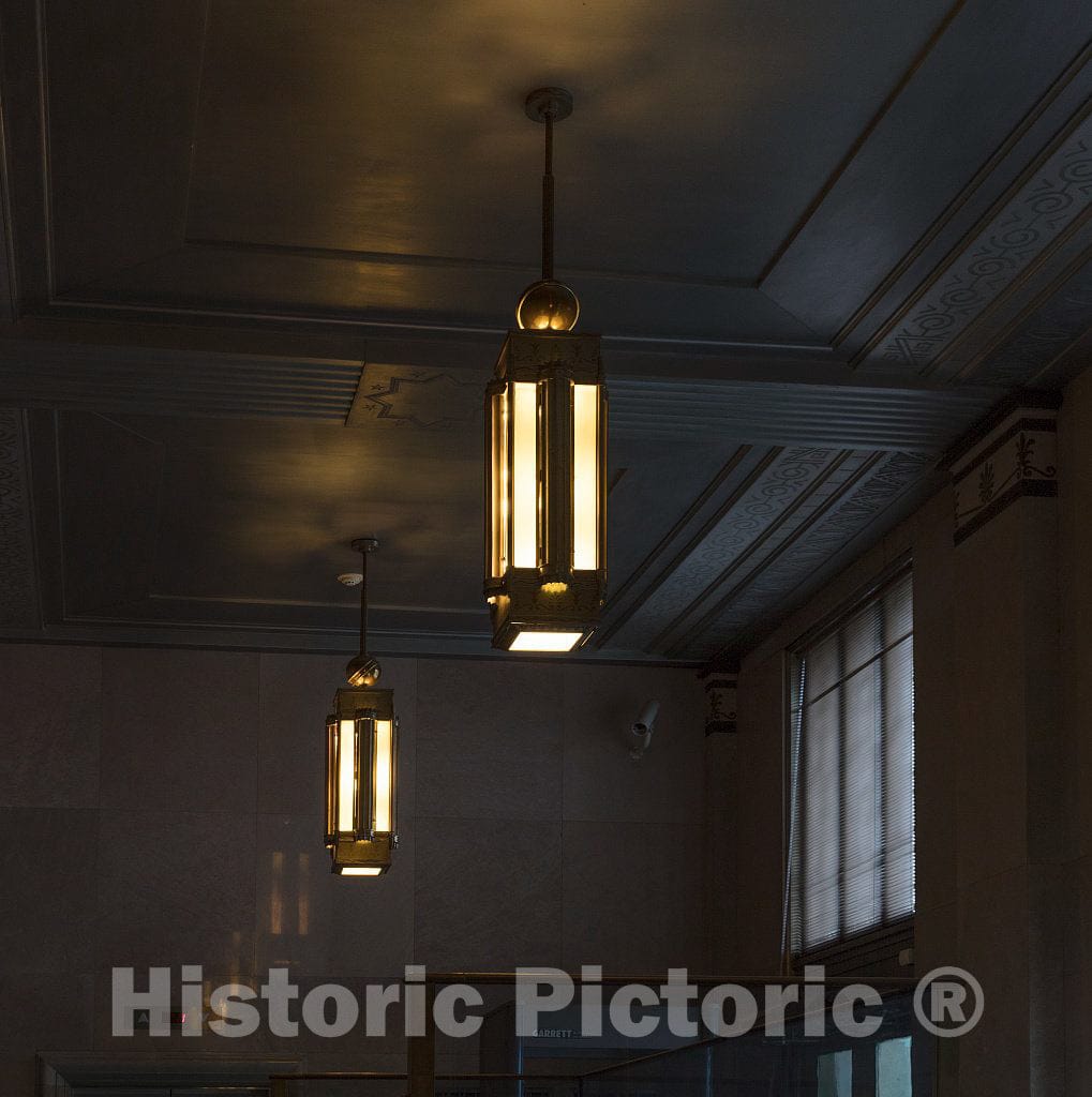 Photo- Lobby Details. Federal Building & U.S. Courthouse in Baton Rouge, Louisiana 1 Fine Art Photo Reproduction