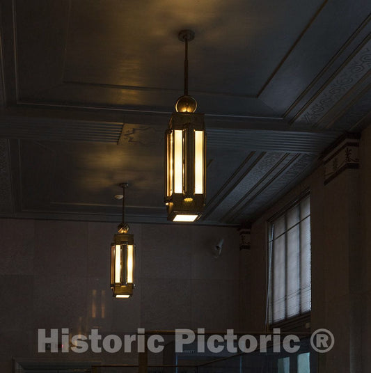 Photo- Lobby Details. Federal Building & U.S. Courthouse in Baton Rouge, Louisiana 1 Fine Art Photo Reproduction