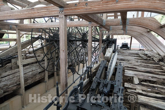Photo- Reassembled Remains of The USS Cairo at Vicksburg National Military Park in Vicksburg, Mississippi 3 Fine Art Photo Reproduction