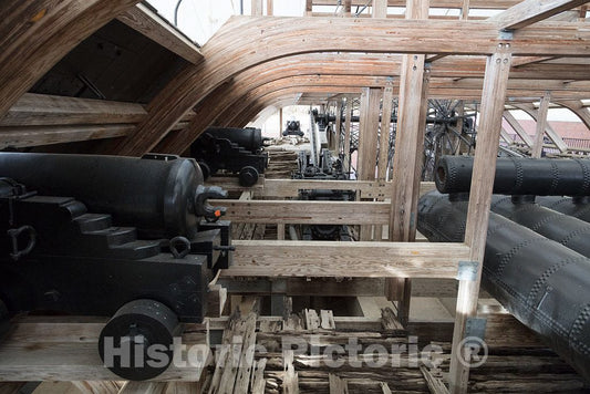 Photo- Reassembled Remains of The USS Cairo at Vicksburg National Military Park in Vicksburg, Mississippi 5 Fine Art Photo Reproduction