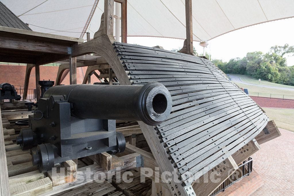 Photo- Reassembled Remains of The USS Cairo at Vicksburg National Military Park in Vicksburg, Mississippi 11 Fine Art Photo Reproduction