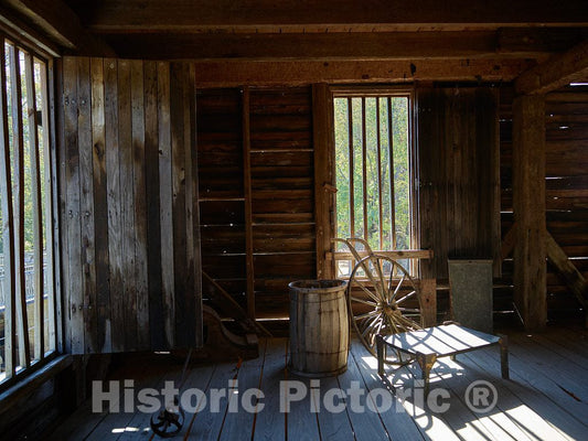 Photo- Interior of Dunn's Mill in Enterprise, Mississippi 2 Fine Art Photo Reproduction