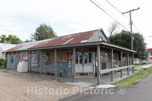 Photo - The Smoot's Grocery Blues Lounge in The Historic Natchez Neighborhood of Mississippi- Fine Art Photo Reporduction