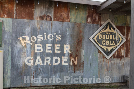 Photo- Signage on The Smoot's Grocery Blues Lounge in The Historic Natchez Neighborhood of Mississippi 1 Fine Art Photo Reproduction