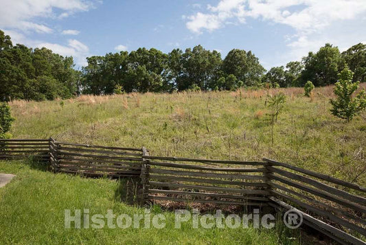 Photo - Scene Near The Mangum Mound, an Ancient Burial Mound Located at Milepost 45- Fine Art Photo Reporduction