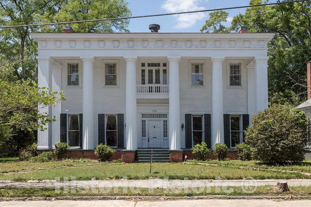 Photo - The Small House in Macon, Georgia, Also Known as Ralph Small House or Napier-Small House- Fine Art Photo Reporduction