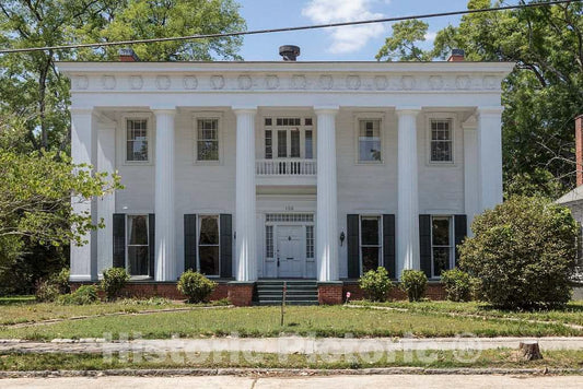 Photo - The Small House in Macon, Georgia, Also Known as Ralph Small House or Napier-Small House- Fine Art Photo Reporduction