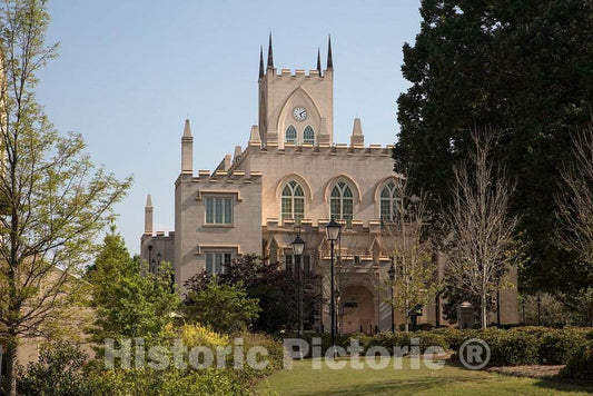 Photo- The Old Capitol Museum in Milledgeville, The Capital City of Georgia from 1804 to 1868, notably During The American Civil War 3 Fine Art Photo Reproduction