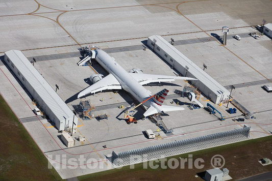 Photograph - Aerial view of Boeing South Carolina. That's not a location but the name of the Boeing Corporation's Commercial Airplanes division, located in North Charleston, South Carolina 3