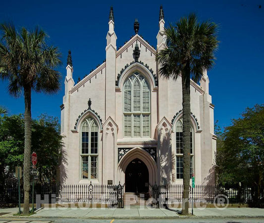 Photo - The Huguenot Church, Also Called The French Huguenot Church or The French Protestant Church, a Gothic Revival Church in Charleston, South Carolina
