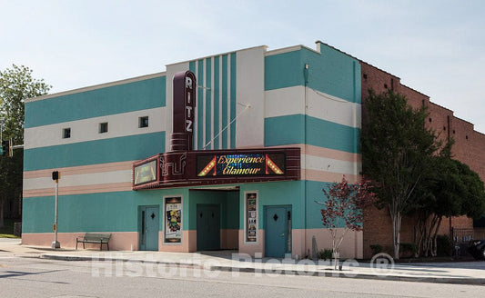 Photo - The Ritz Theatre in Toccoa, Georgia- Fine Art Photo Reporduction