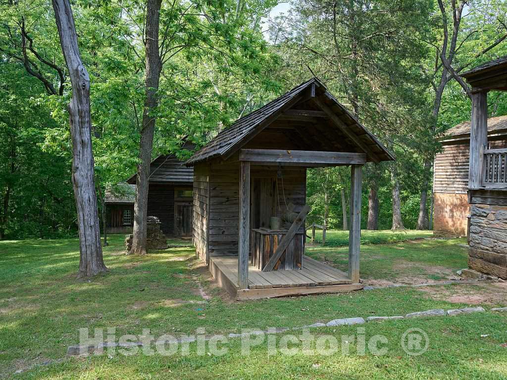 Photo- Tiny Cabin on The Grounds of Traveler's Rest, a Historic inn in Toccoa, a City in Northeast Georgia Near The South Carolina line 1 Fine Art Photo Reproduction