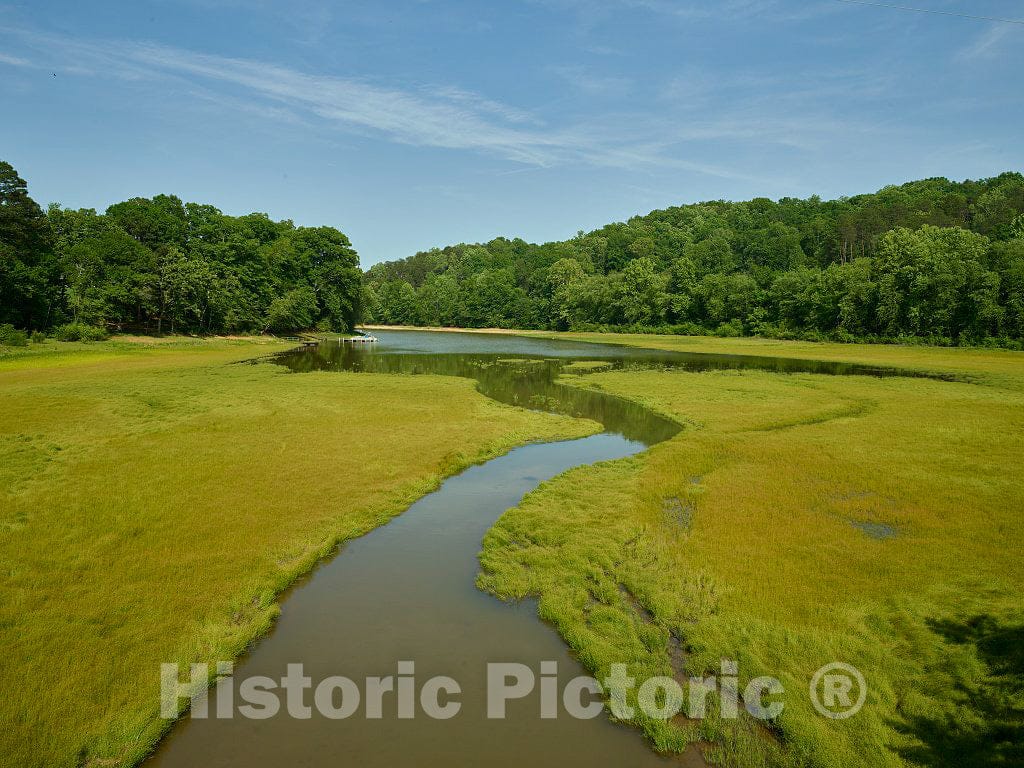 Photo- A spur of The Tugaloo River Outside Toccoa, a City in Northeast Georgia Near The South Carolina line 1 Fine Art Photo Reproduction