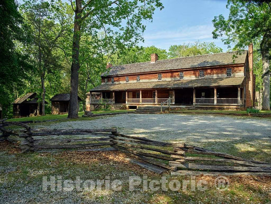 Photo- Traveler's Rest, a Historic inn in Toccoa, a City in Northeast Georgia Near The South Carolina line 2 Fine Art Photo Reproduction