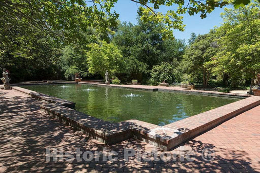 Photo - Pool at The Aiken Thoroughbred Racing Hall of Fame and Museum- Fine Art Photo Reporduction