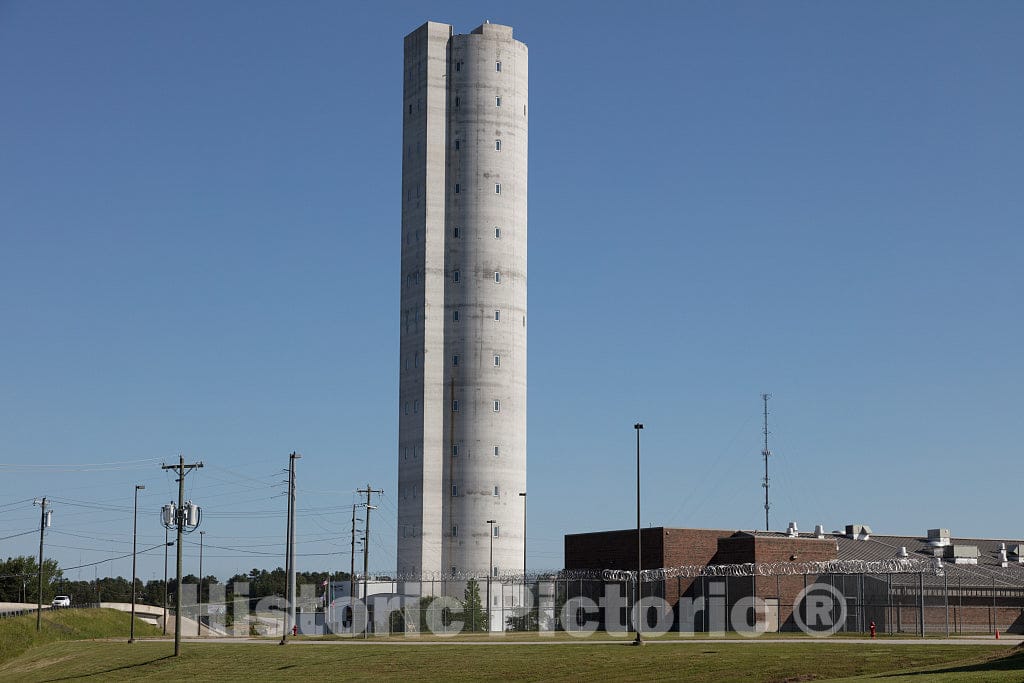 Photo - What You're Seeing in This Photo Will Surprise You. at First Glance, The Tower Looks Like an Extraordinary Grain Elevator- Fine Art Photo Reporduction