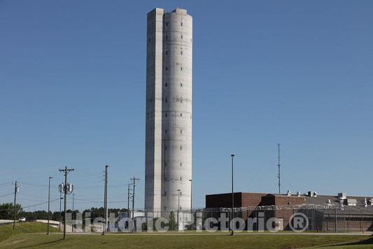 Photo - What You're Seeing in This Photo Will Surprise You. at First Glance, The Tower Looks Like an Extraordinary Grain Elevator- Fine Art Photo Reporduction