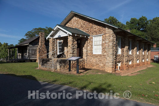 Photo - The Old Grange Hall in The Tiny South Carolina Community of Donalds- Fine Art Photo Reporduction